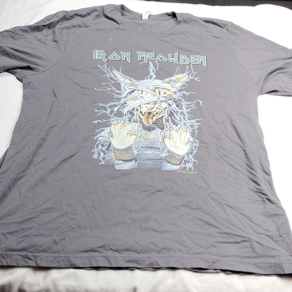 Iron meowden men's t shirt size 3XL - Picture 1 of 11